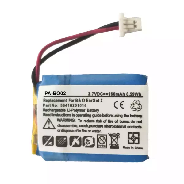 Akku für Kopfhörer Bang & Olufsen EarSet 2,56416201016