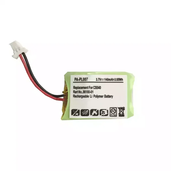 Akku für Kopfhörer Plantronics CS540,CS540A,CS540-XD
