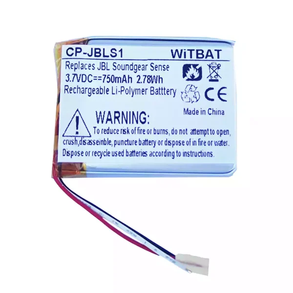 Akku für Kopfhörer JBL Soundgear Sense Earphone Ladecase