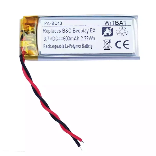 Akku für Kopfhörer B&O Beoplay EX True Wireless Noise Cancelling Earphones Ladecase