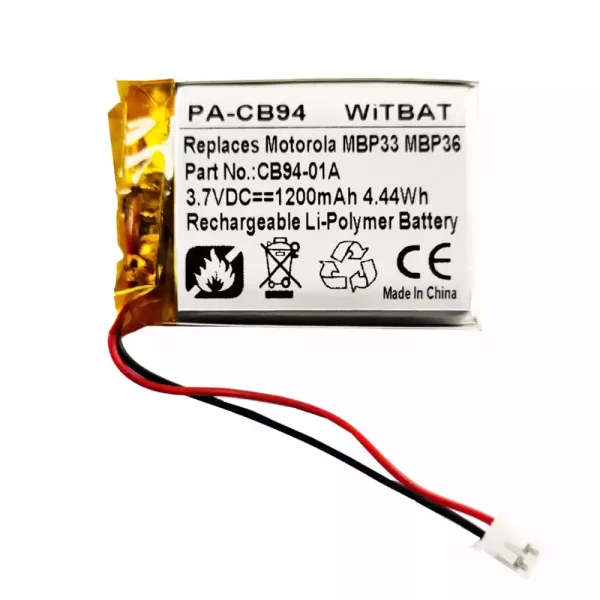 Akku für Lautsprecher Motorola Sonic Play 100,MBP33,MBP36,CB94-01A