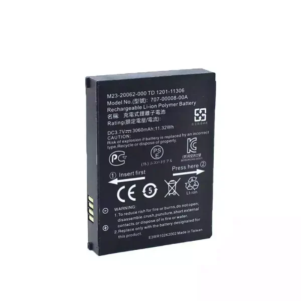 Neue akku für Trimble 707-00008-00A JUNO 3B/3D/3E